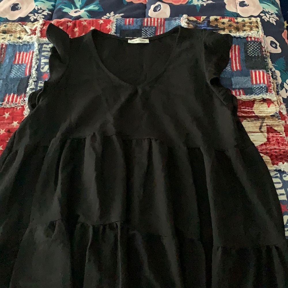 black dress
